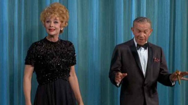 Lucy and George Burns