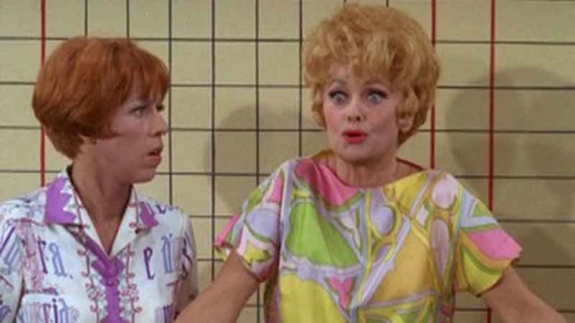 Lucy And Carol In Palm Springs