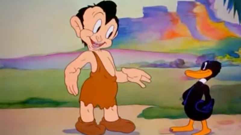 Daffy Duck And The Dinosaur