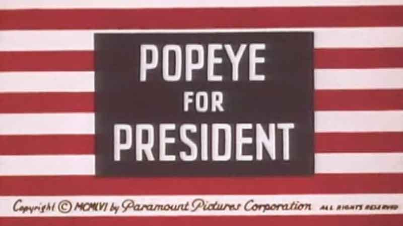 Popeye For President